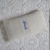  Monogram Cushion - Blue I 