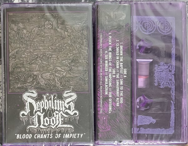 Image of Nephilim's Noose - Blood Chants of Impiety Cassette 