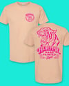 Tiger T-shirt- Peach