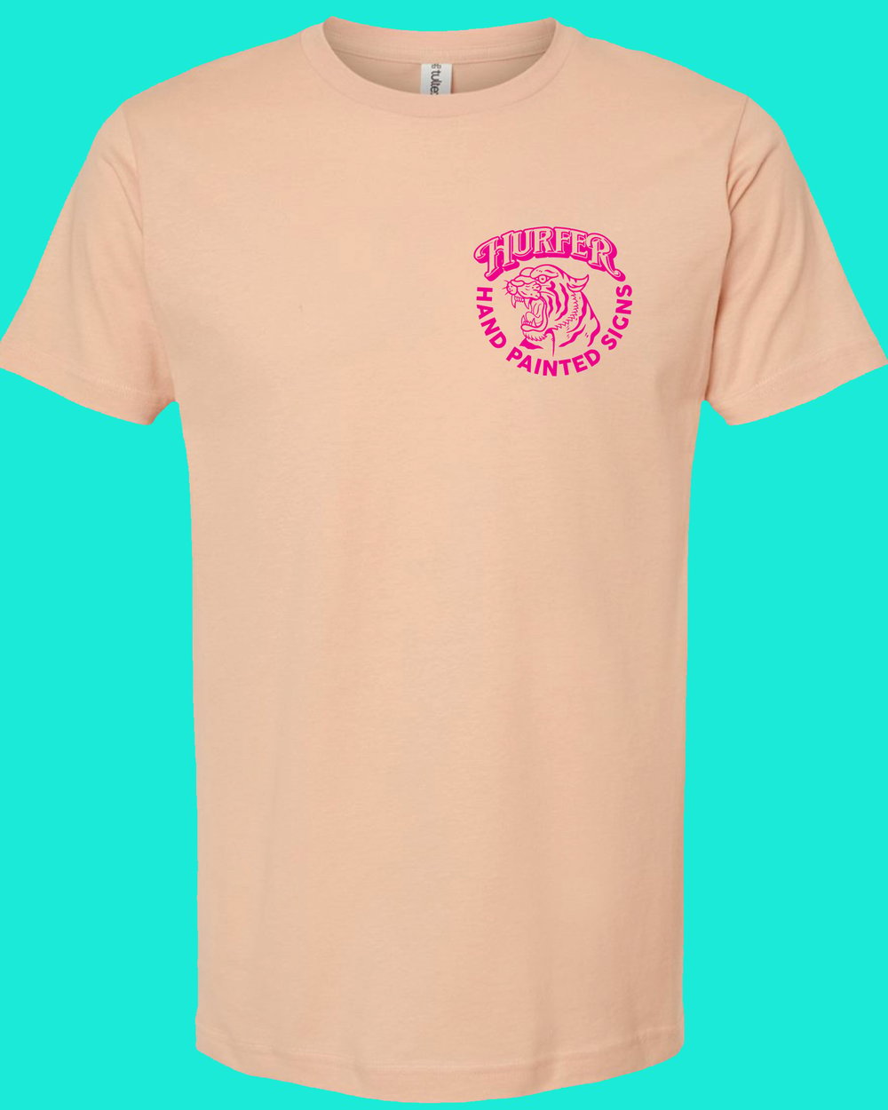 Tiger T-shirt- Peach