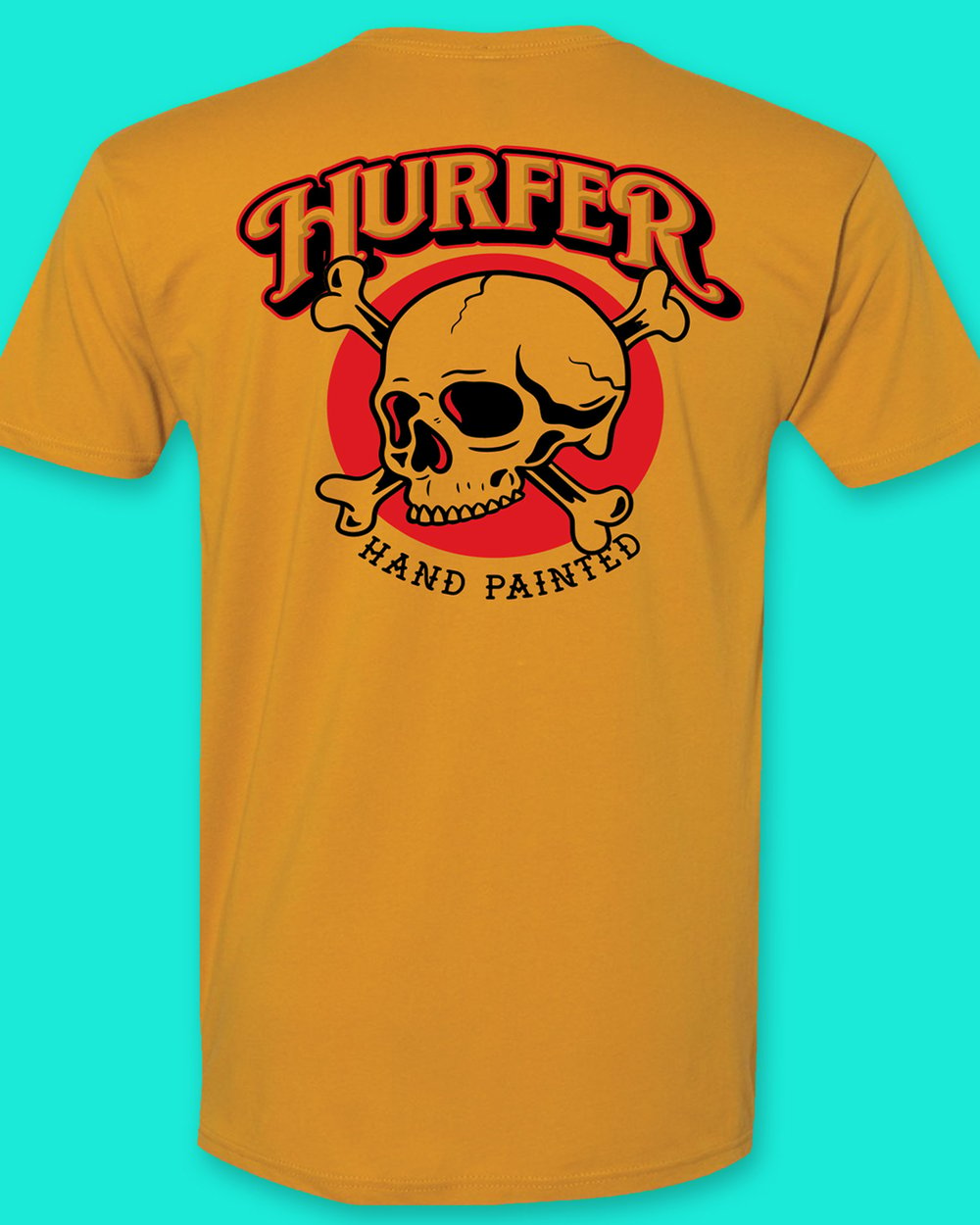 Skull & Cross Bones Gold T-shirt