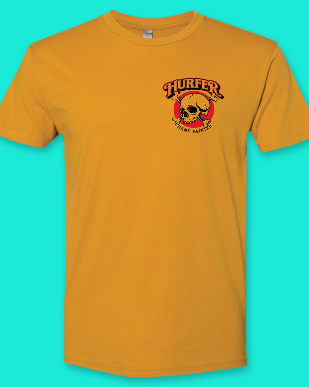 Skull & Cross Bones Gold T-shirt