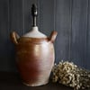 Antique Oil Pot Lamp Base - 791
