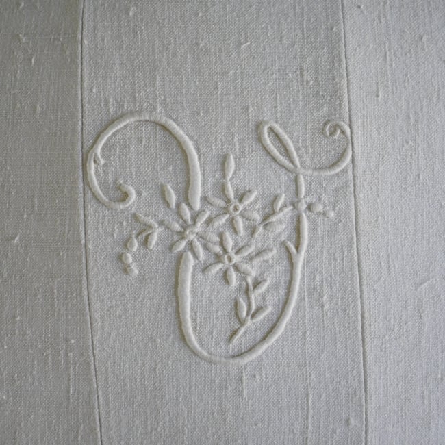 Large bench Monogram Cushion - V