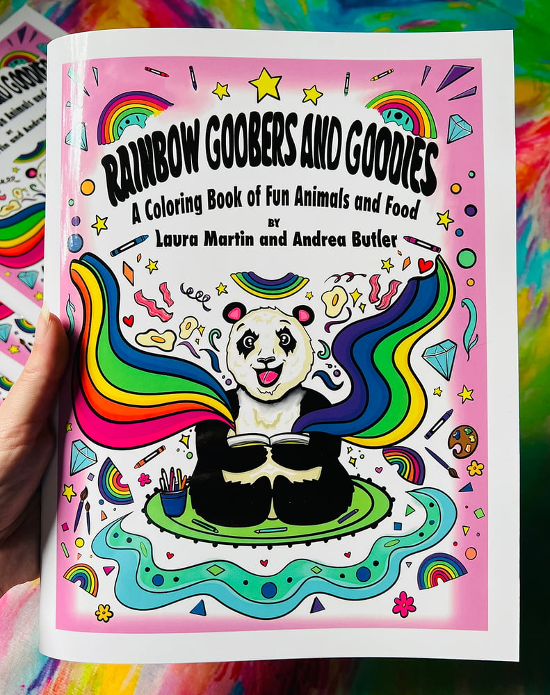 Image of Rainbow Goobers and Goodies: A Coloring Book