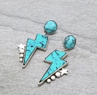 Image 2 of Lightning earrings