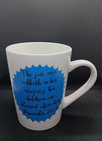Image 1 of Double-sided Father's Day Mug w/Scripture