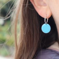Image 1 of pop dot hooper - 3 in 1 earring