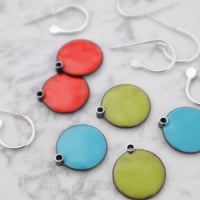 Image 2 of pop dot hooper - 3 in 1 earring
