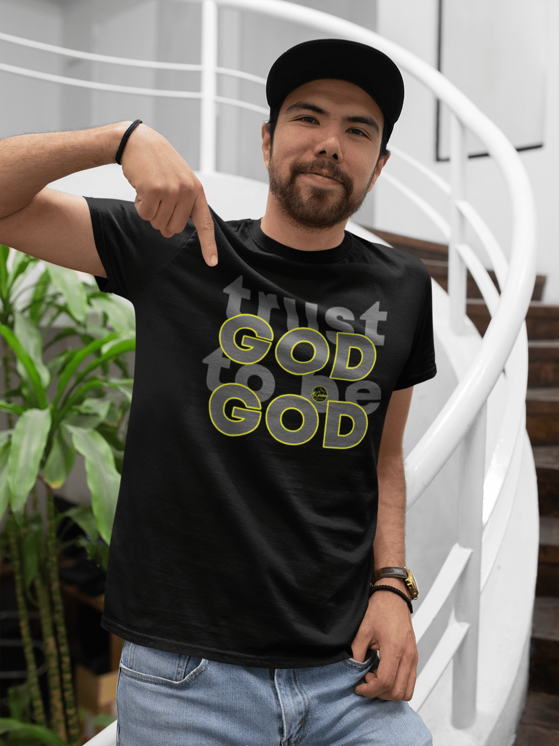 Image of God- (Grey/Yellow Design) Unisex T-Shirt