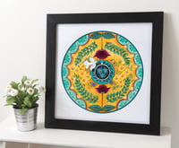 "Collective healing" - Peace Merkaba Archival Paper Print (unframed)