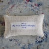 'It's the little things' Grain sack Lavender Bag