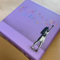 Image 3 of "When I Grow Up" 1/1 Mini Canvas (Lilac)