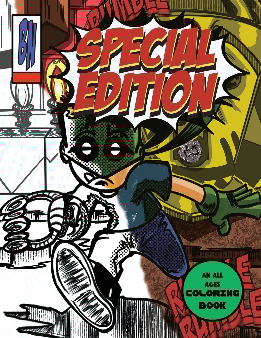 Image of SPECIAL EDITION, AN ALL AGES COLORING BOOK 