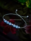 Top Me Letter Bracelet