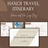 Hanoi Travel Itinerary