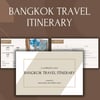 Bangkok Travel Itinerary 
