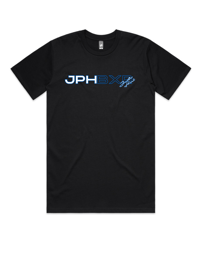 JPHBXR T-SHIRT (BLUE & BLACK)