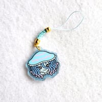 Image 4 of Jellyfish Girl Keychain and Phone Charm