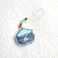 Image 3 of Jellyfish Girl Keychain and Phone Charm