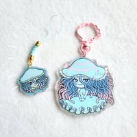 Image 1 of Jellyfish Girl Keychain and Phone Charm