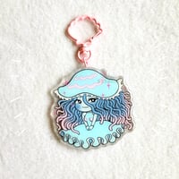 Image 2 of Jellyfish Girl Keychain and Phone Charm