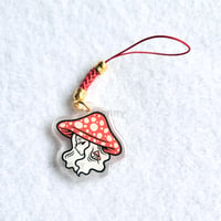 Miss Shroom Phone Charm