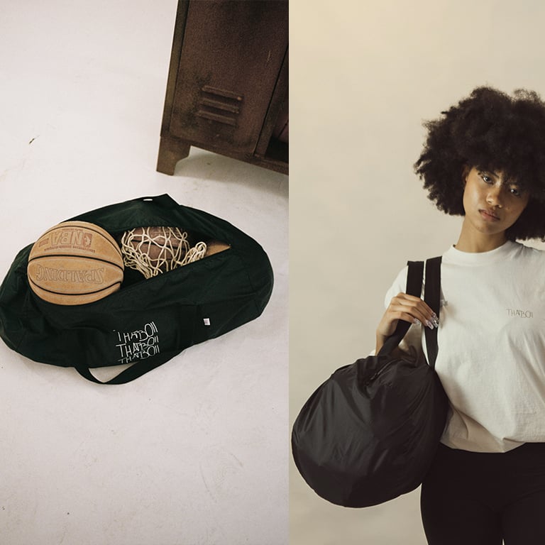 Image of THATBOII sports bag - BLACK