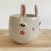 Image 1 of Conejo blanco mediano