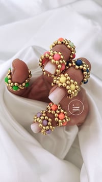 Image 1 of ANAYA GOLD/COLORS (bagues)