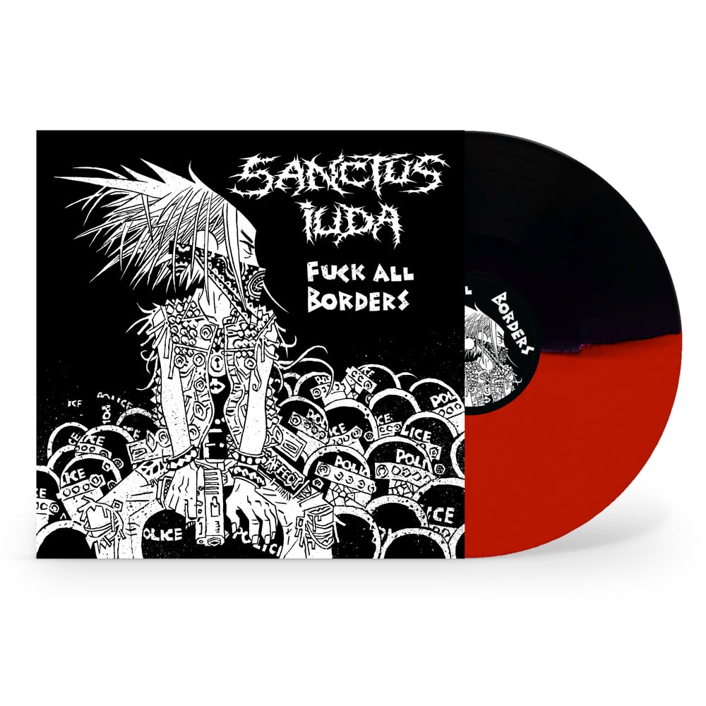 DISAFFECT / SANCTUS IUDA "Fuck All Borders" LP (PREORDER)