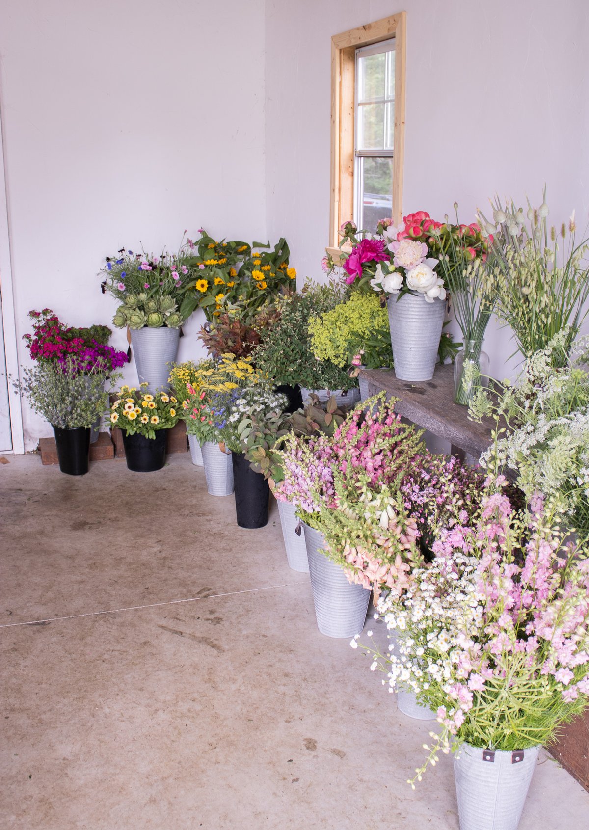 Image of Floral FUNdamentals Workshop :: Sweet Summer Centerpieces