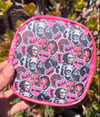Mini Square Vinyl Zippered Pouch with Holographic Vinyl - Pick Your Favorite!