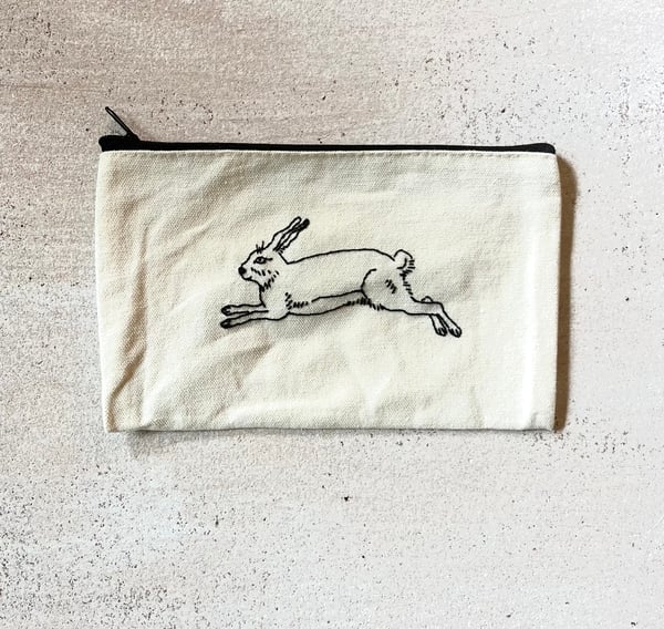 Image of Rabbit Zipper Pouch