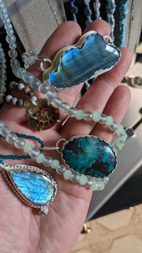 Image 2 of labradorite necklace