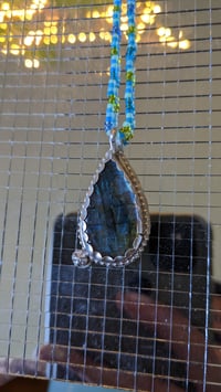 Image 3 of labradorite necklace