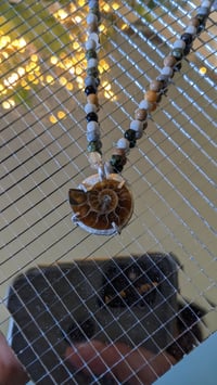 Image 2 of ammonite necklace