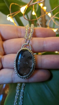 Image 1 of smokey quartz necklace