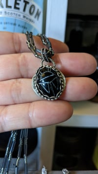 Image 1 of onyx necklace