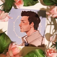 castiel .*+ art print