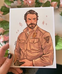 Image 4 of Jim Hopper .+* meowmeow art print