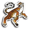Tiger Sticker