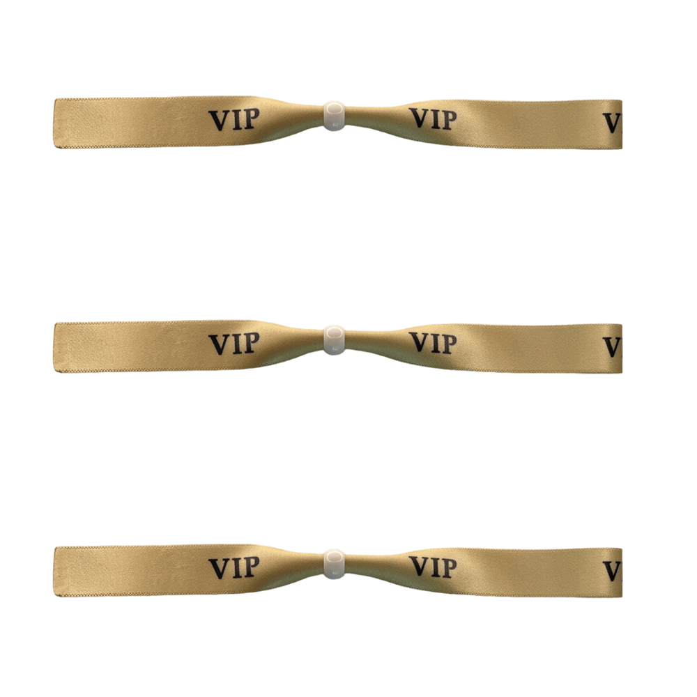Image of VIP Satin Wristbands