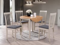 Image 1 of Altona Round Drop Leaf Dining Set