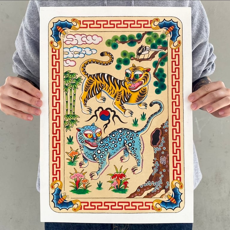 Double Happiness Print