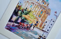 Original print of Radcliffe Camera in Oxford 