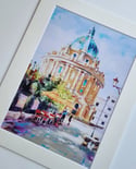 Original print of Radcliffe Camera in Oxford 
