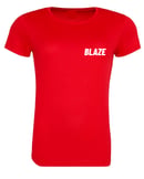 Image 2 of Blaze Training T-Shirt Red