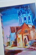 Original print of Merton College 