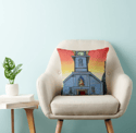 Sunrise In Saxonburg Throw Pillow